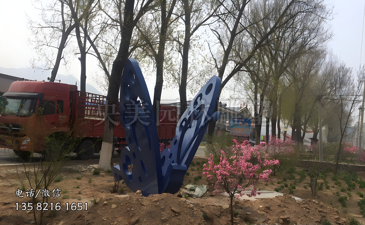 不銹鋼蝴蝶雕塑